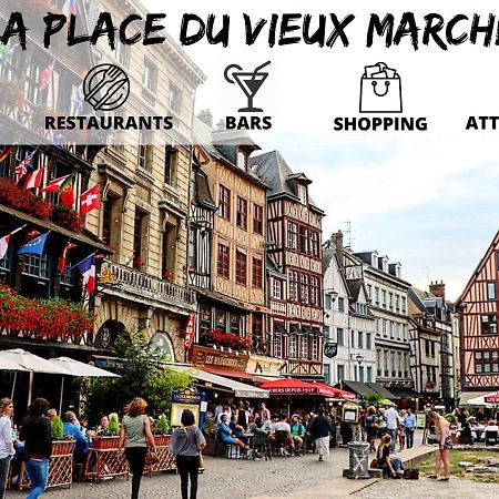 Cosy'Appart - Le Fontenelle Apartment Rouen Ngoại thất bức ảnh