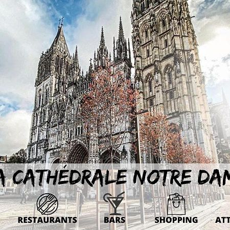 Cosy'Appart - Le Fontenelle Apartment Rouen Ngoại thất bức ảnh
